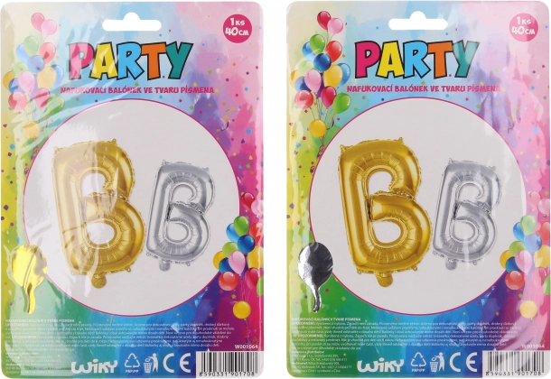 Ballon gonflable lettre B 40 cm