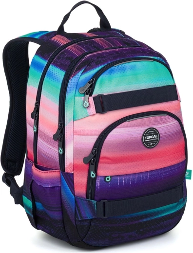 Sac à dos étudiant Topgal VIKI dégradé coloré