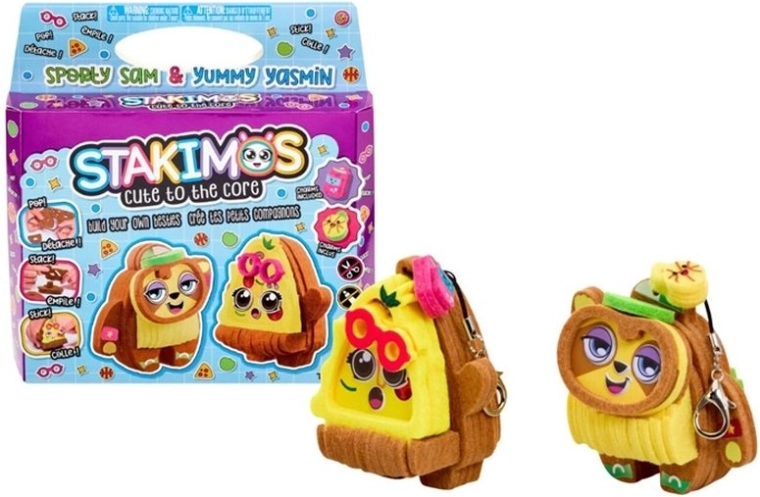 Tomy Stakimos kit de création de figurines Sam et Jassmina (2 pcs)