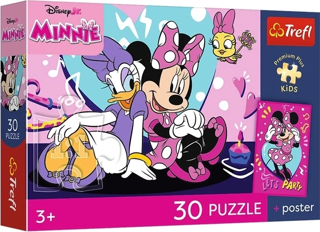 Puzzle Premium Plus Kids Minnie joyeuse (30 pièces)
