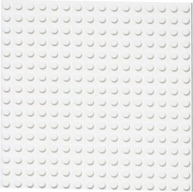 Plaque de construction double face 16x16 blanche