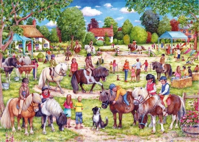 Puzzle GIBSONS Shetland Pony Club 1000 pièces