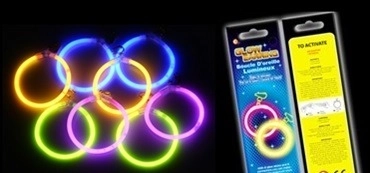 Boucles d’oreilles lumineuses