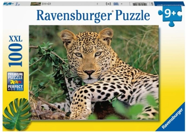 Puzzle RAVENSBURGER léopard – 100 pièces