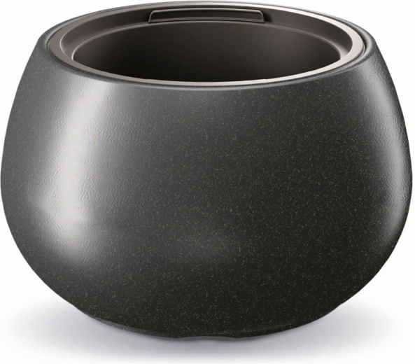 Pot de fleurs Heos Eco Wood 37 cm anthracite