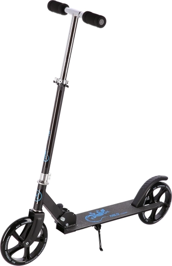 Trottinette pliable NILS Extreme HM603 – bleue, roues 200 mm
