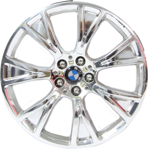 Enjoliveur de roue argenté pour porteur BMW M5 JAMARA