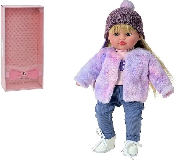 Poupée bébé parlante avec sons en polonais 40 cm
