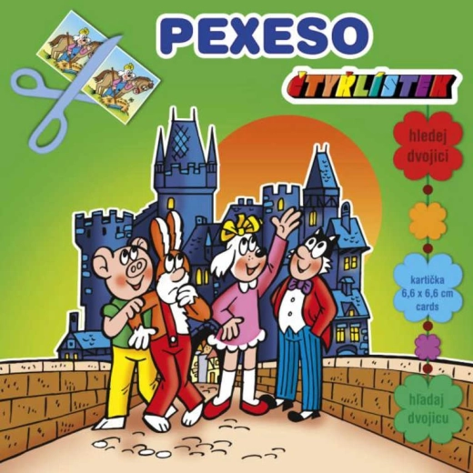 Akim memory Čtyřlístek – maxi cartes