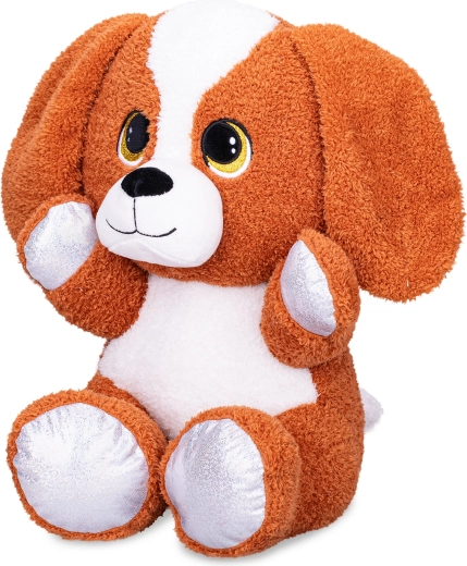 Saint-bernard en peluche 24 cm – assis