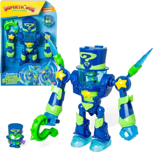 MagicBox Toys SuperZings SuperThings Ultra Striker Enigma robot et figurine