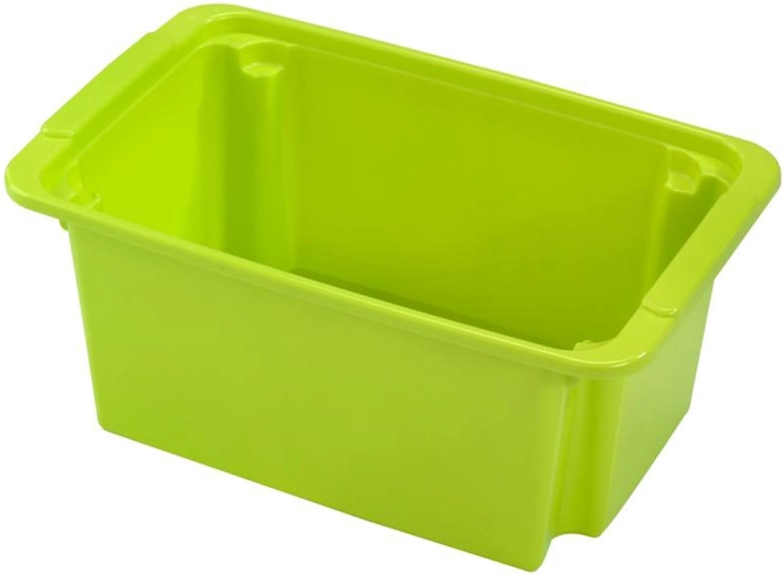 Boîte de rangement en plastique Heidrun Mania 5 l sans couvercle