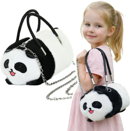 Sac en peluche Panda avec chaîne