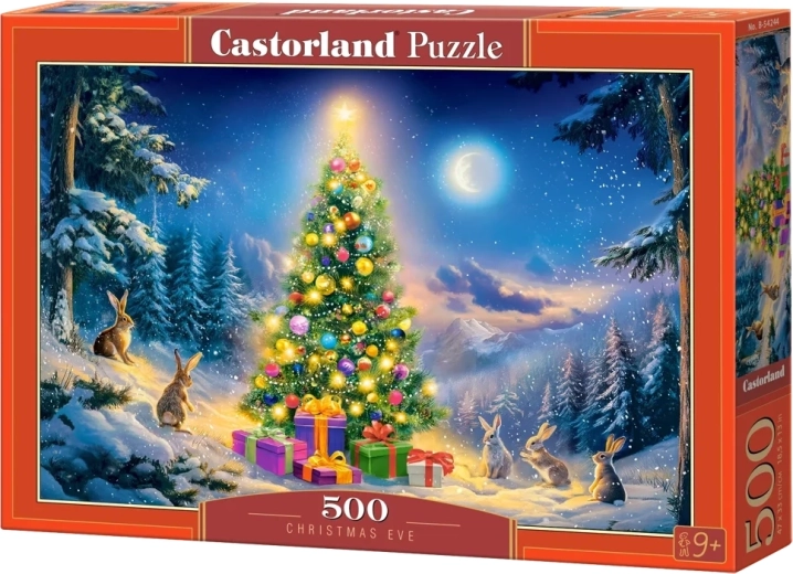 Puzzle Castorland Le soir de Noël, 500 pièces