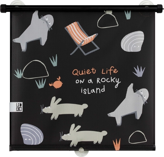Pare-soleil de voiture Leokid Rocky Island