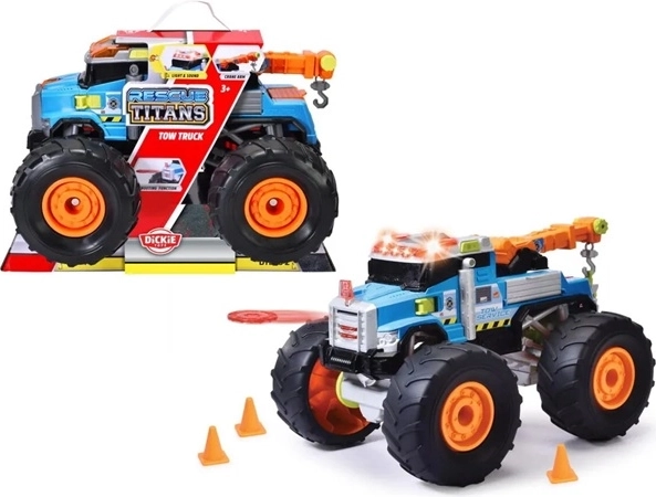 Véhicule de remorquage Dickie Toys City Monster Truck