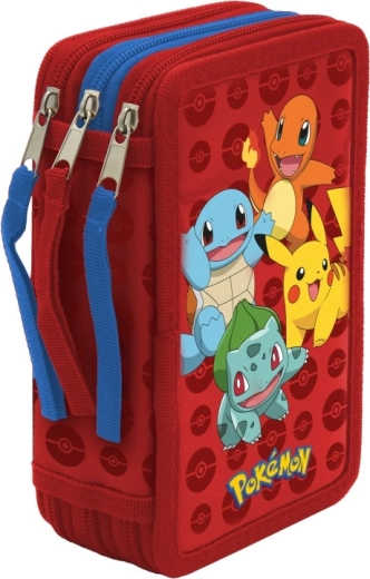 Pokémon – trousse à trois étages garnie