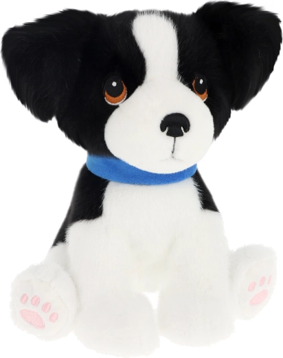 Chiot border collie en peluche Keeleco 23 cm