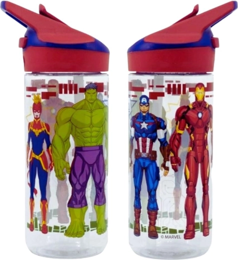 Bouteille en plastique premium Avengers 620 ml