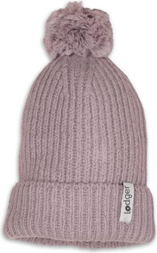 Bonnet en mérinos Lodger Rose (3–6 mois)