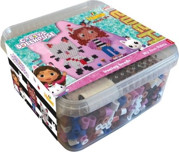 Hama maxi perles et plaque – La Maison magique de Gabby