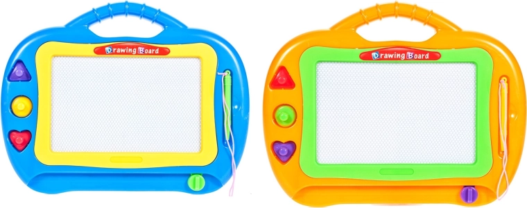 Tablette de dessin magnétique colorée Leterki avec tampons