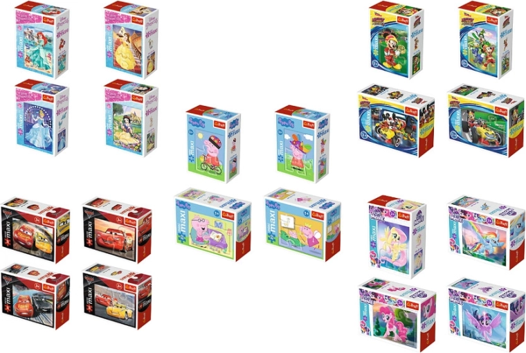 Puzzle Mini Maxi – puzzles colorés pour tout-petits, 20 pièces