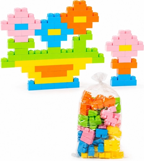 Blocs de construction pour enfants Maluszek (80 pièces)