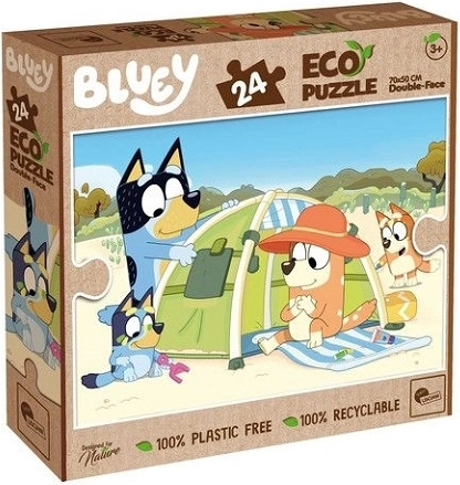 Lisciani puzzle éco double face Bluey 24 pièces