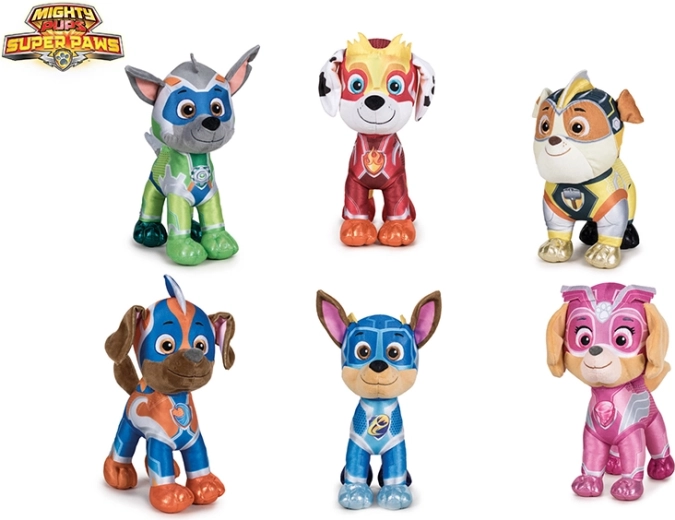 Peluche PAW PATROL Super Mighty Pups 19 cm