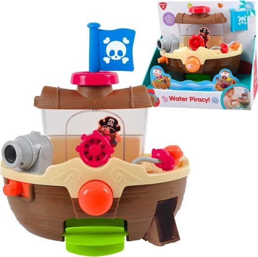 Playgo bateau pirate pour le bain avec effets d’eau