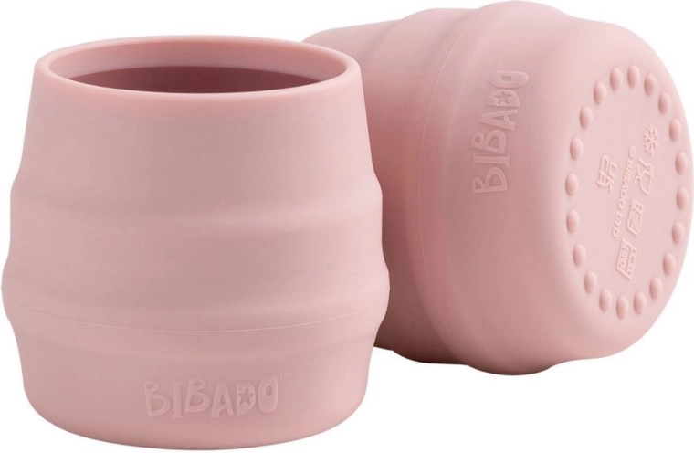 Gobelet d’apprentissage Bibado Sippit blush - 2 pcs