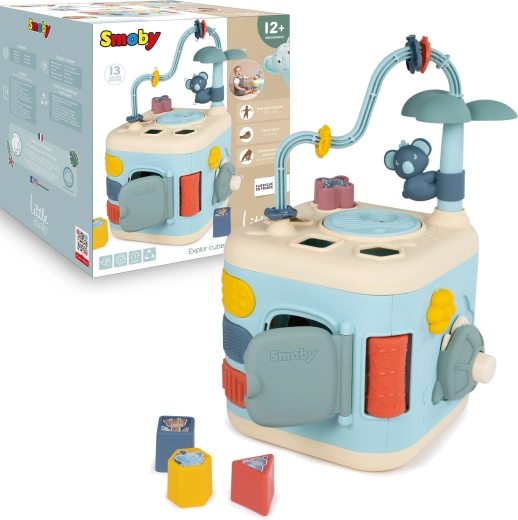 Manchon de poussette 2-en-1 avec fourrure latte New Baby