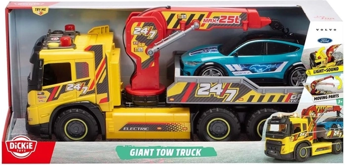 Grande dépanneuse Volvo Dickie Toys avec lumière et son