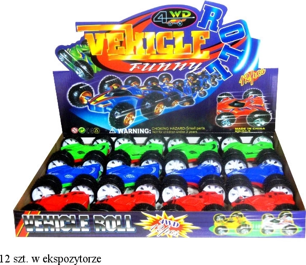 Voiture salto avec propulsion à friction