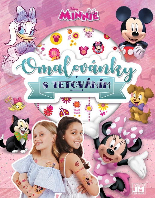 Coloriages avec tatouages Minnie