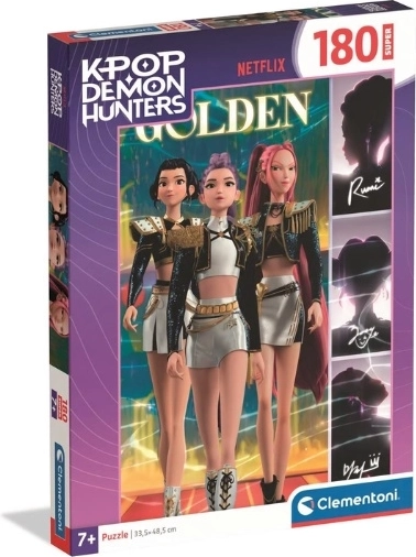 Puzzle Clementoni Super K‑Pop Demon Hunters 180 pièces