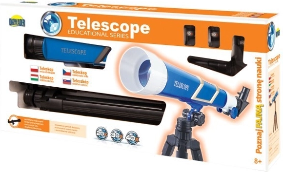 Télescope avec trois objectifs