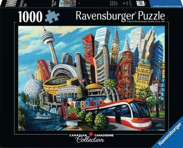 Puzzle Ravensburger Canadian Collection : Toronto 1000 pièces