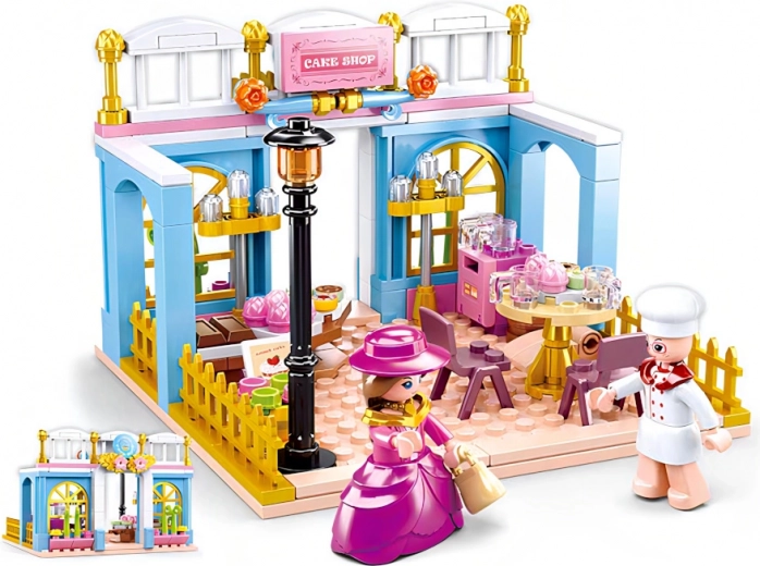 Jeu de construction Sluban Girl's Dream Village – boulangerie d’époque