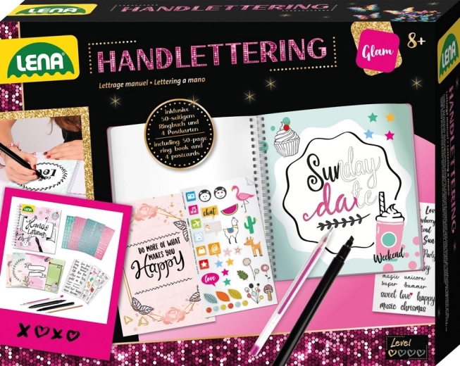 Lena Mon journal Handlettering – kit créatif de lettrage