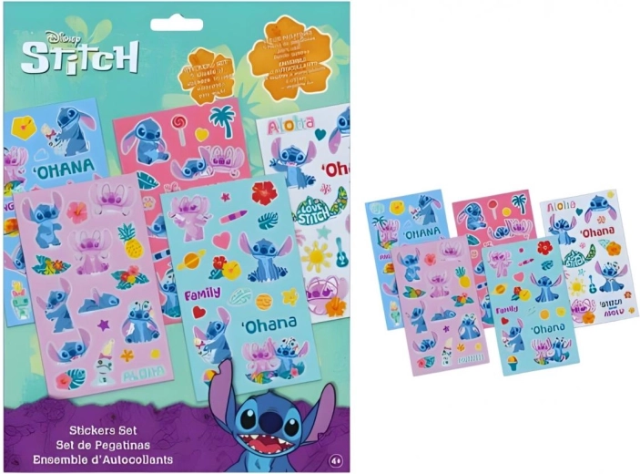 Set d’autocollants Lilo et Stitch (100 pcs) - 1 pièce