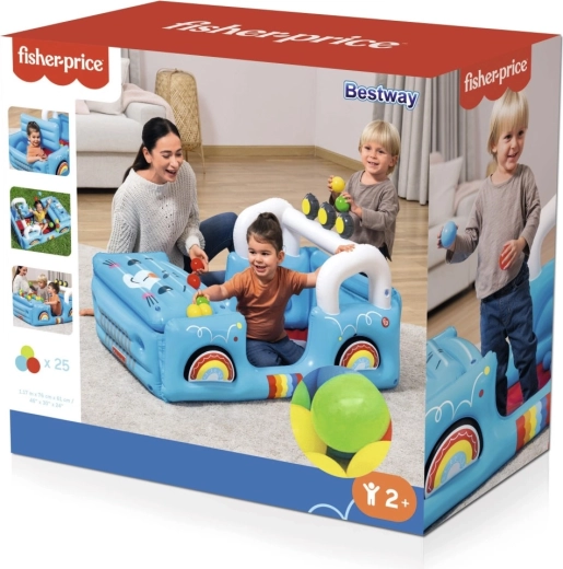 Voiture de jeu gonflable avec balles FISHER-PRICE Safari