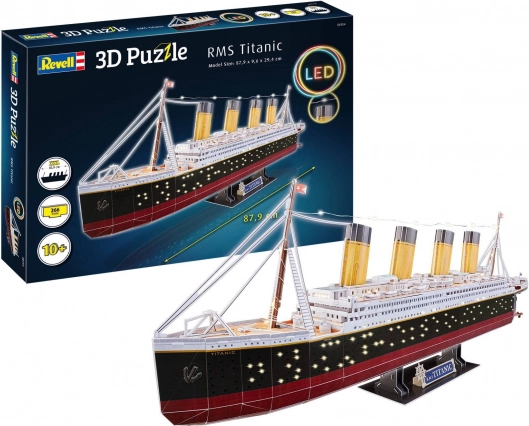 Revell RMS Titanic édition LED puzzle 3D modèle de navire