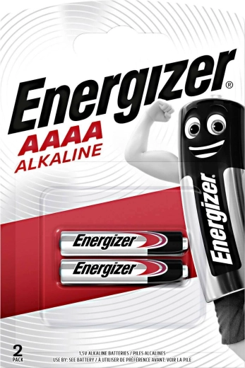 Piles alcalines AAAA 1,5 V, lot de 2 ENERGIZER