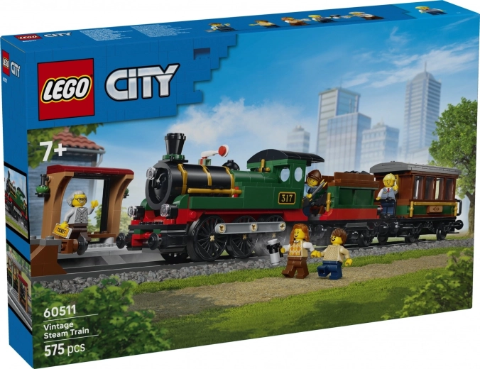 Train à vapeur rétro LEGO City