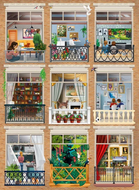 Puzzle Intérieur de maison 3000 pièces