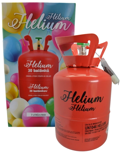 Hélium pour 30 ballons SPARKYS