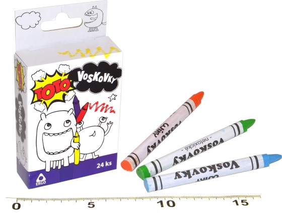 Crayons de cire ERGO pour création créative