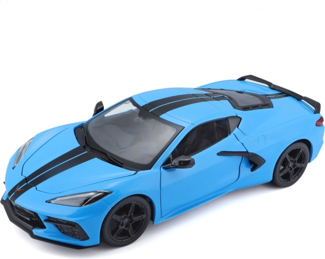 Maisto Chevrolet Corvette Stingray Coupé Z51 2020 bleu 1:24